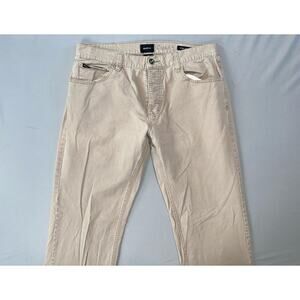 RVCA 5-Pocket Canvas 'Stay RVCA Pant' Jeans. Perfectly Faded Gray, Men's 34X31.